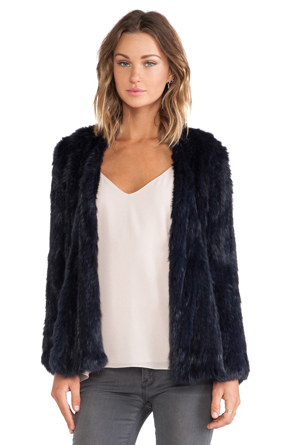 rabbit fur jacket australia