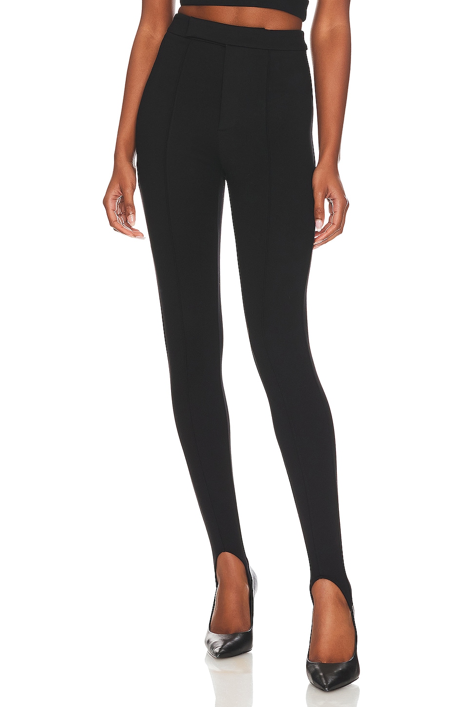 NICHOLAS Inaya Stirrup Pant in Black | REVOLVE