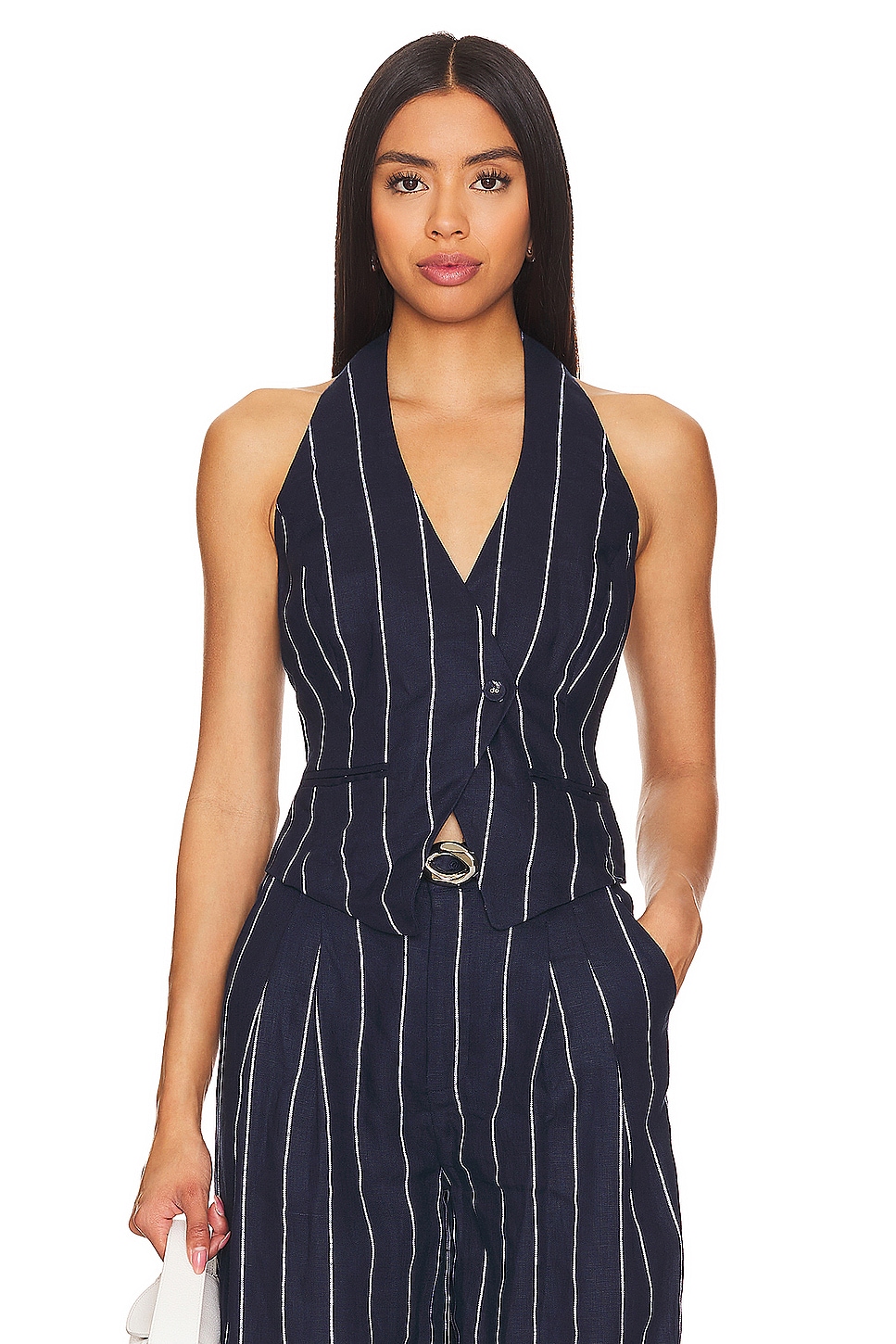 N / Nicholas Sleeveless lace Romper navy outlet