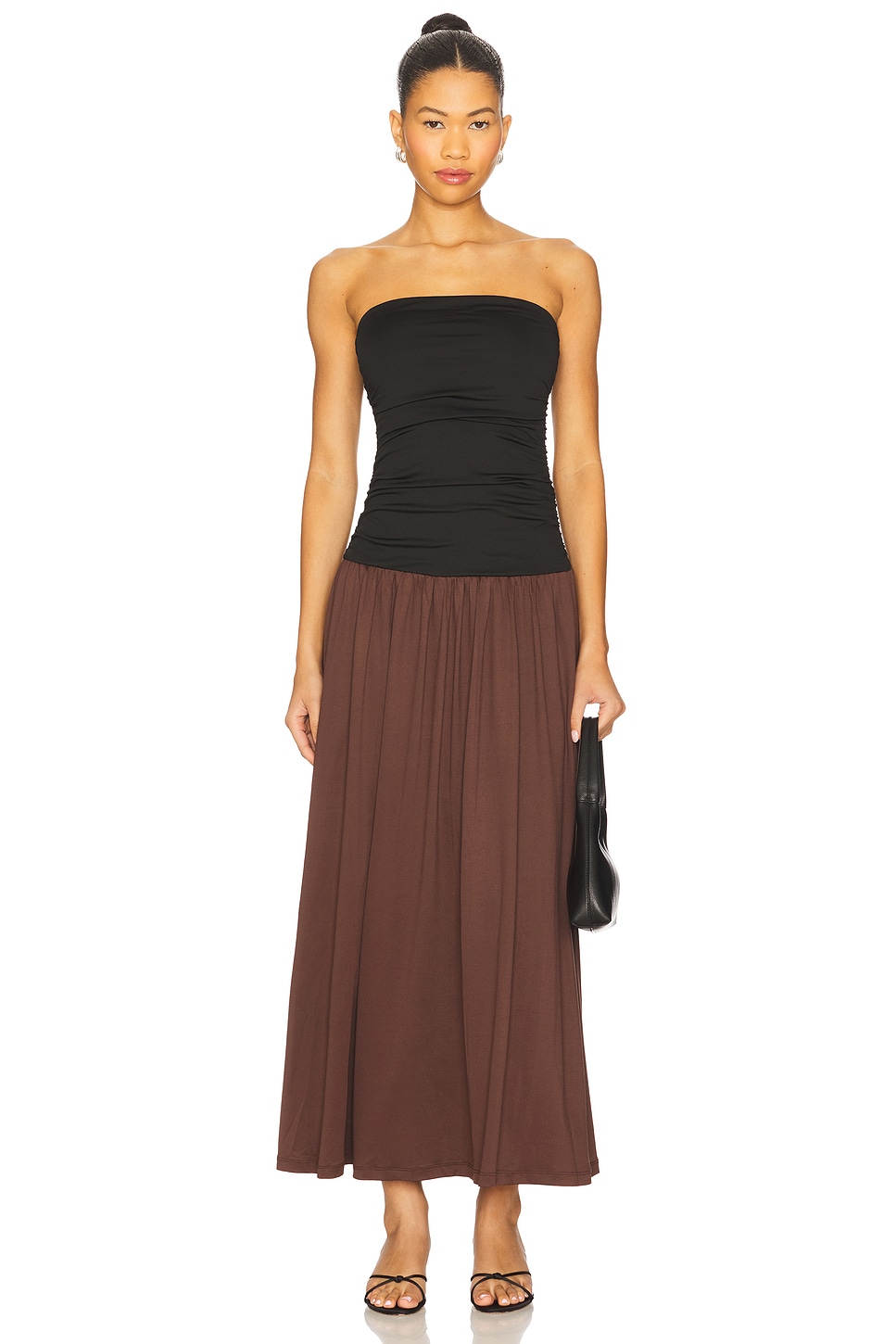 nia brown dress Nia Carmella Dress in Brown