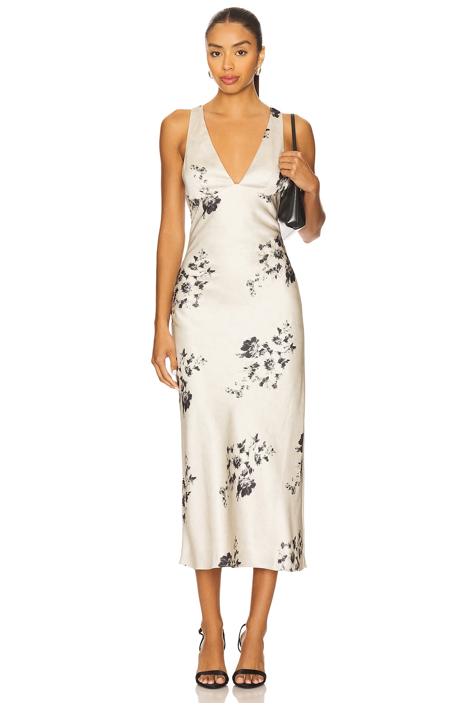 NIA Elowen Dress in Stone | REVOLVE