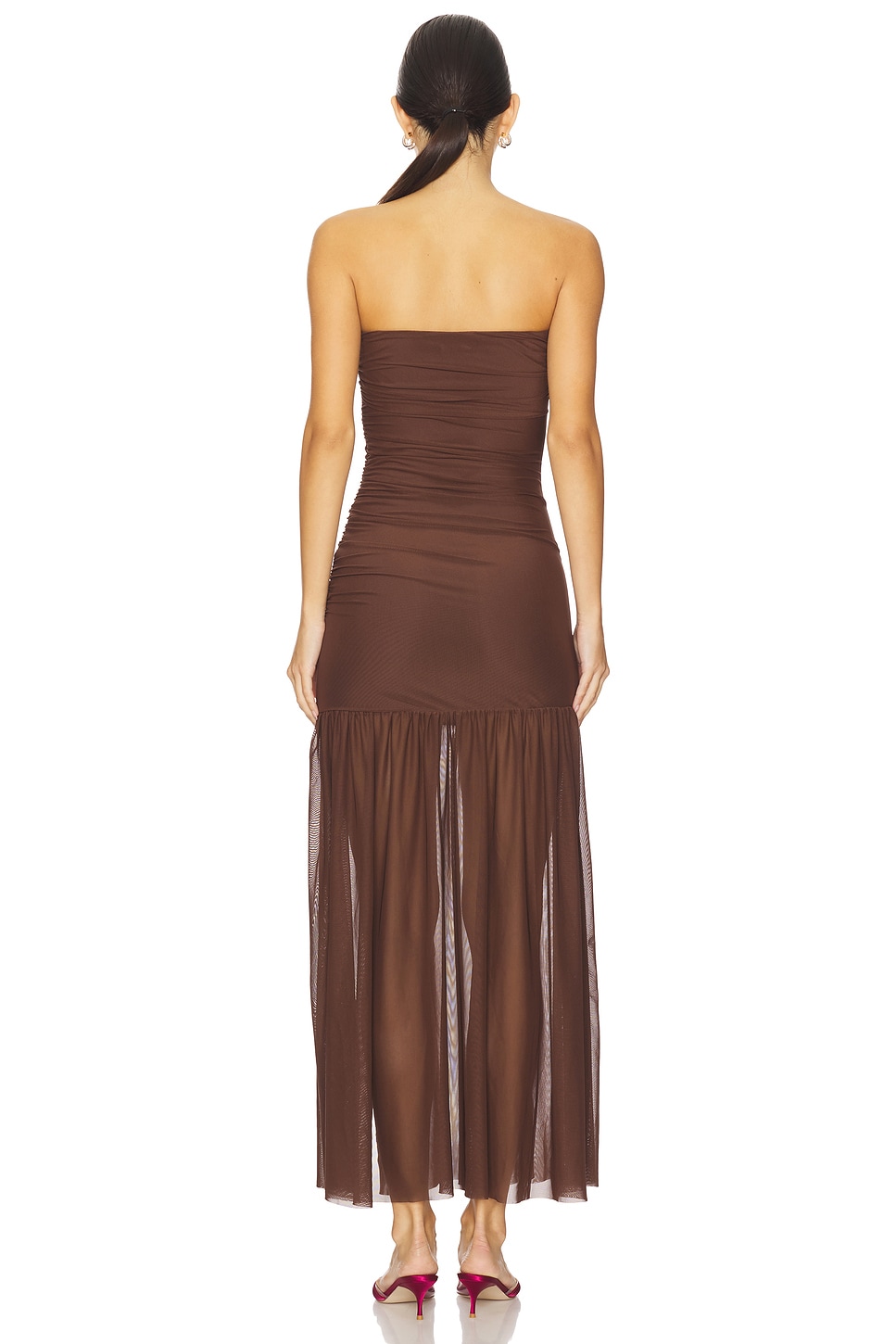 nia santal dress brown Santal Dress – NIA main image 1