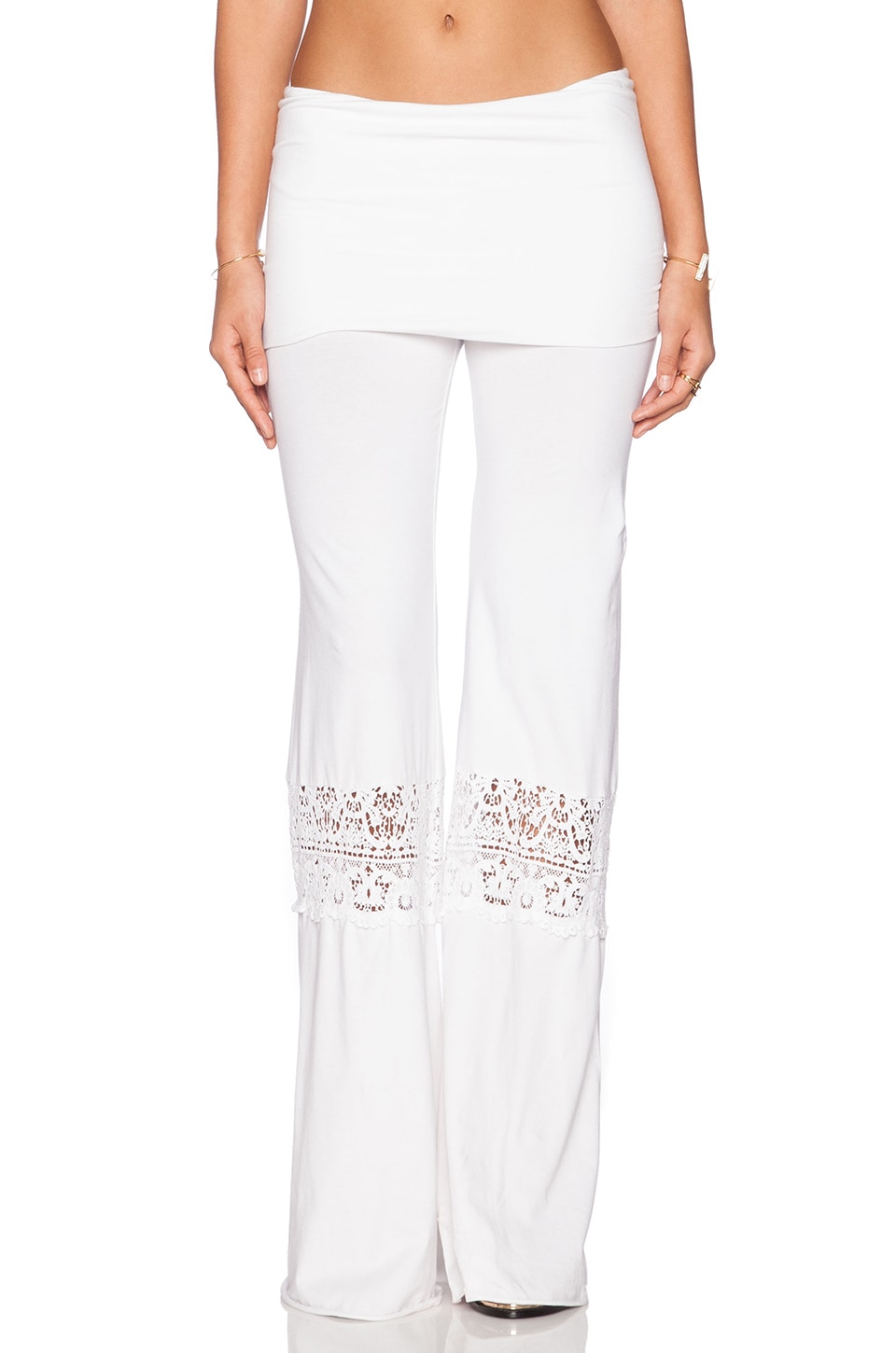 Nightcap Crochet Beach Pants in White REVOLVE