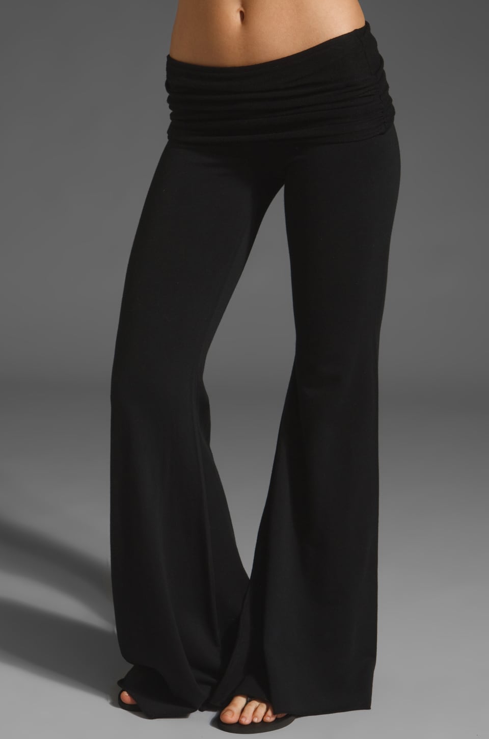 Foldover Flare Pants