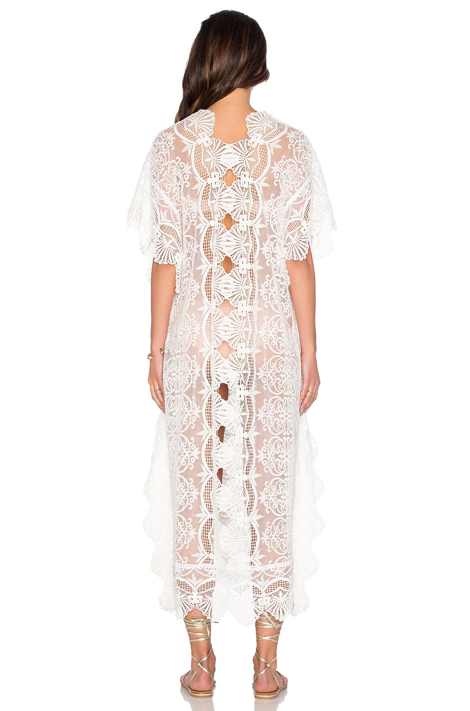 lace caftan