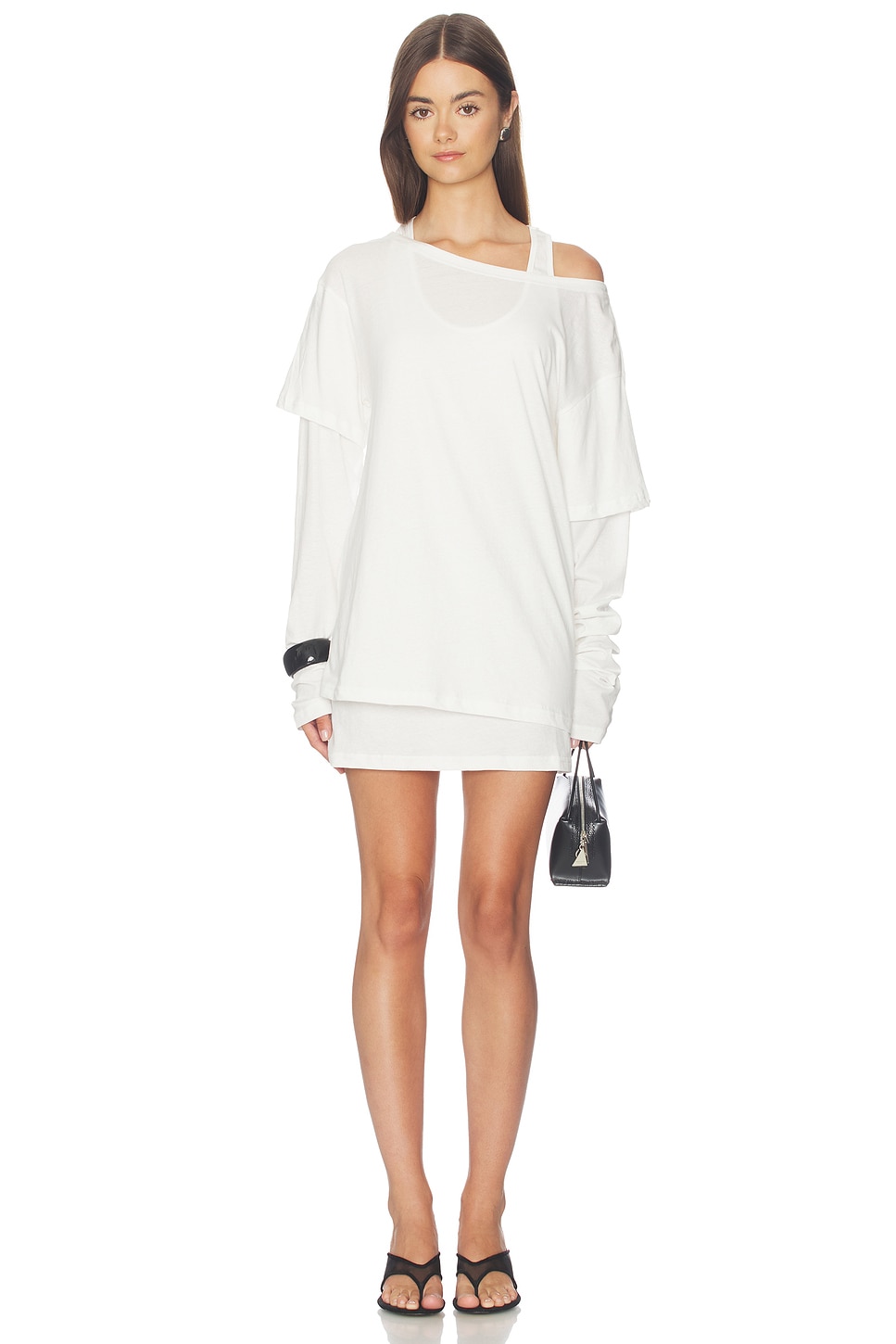 Long Sleeve T-shirt Dress - thumbnail 2
