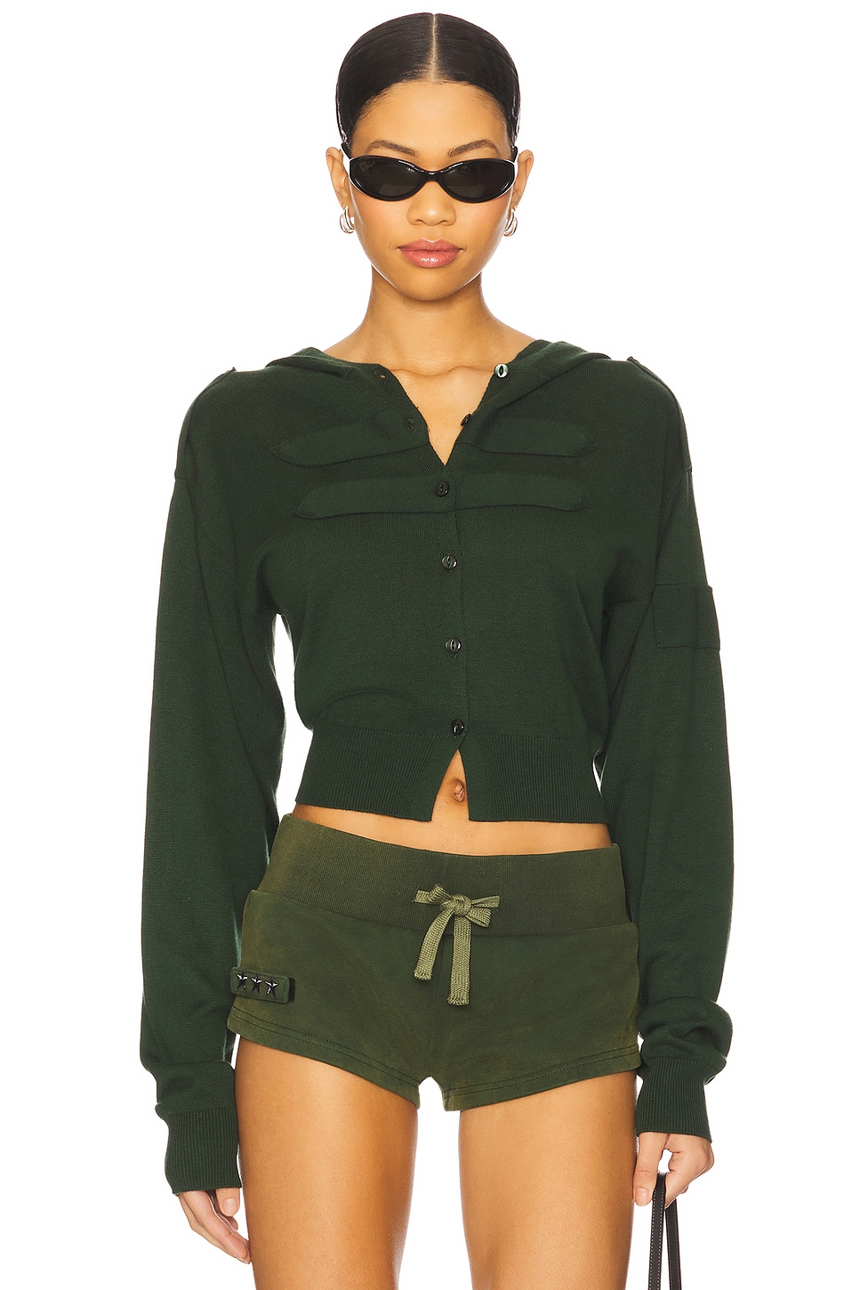 NIIHAI — КАРДИГАН MILITARY · Khaki