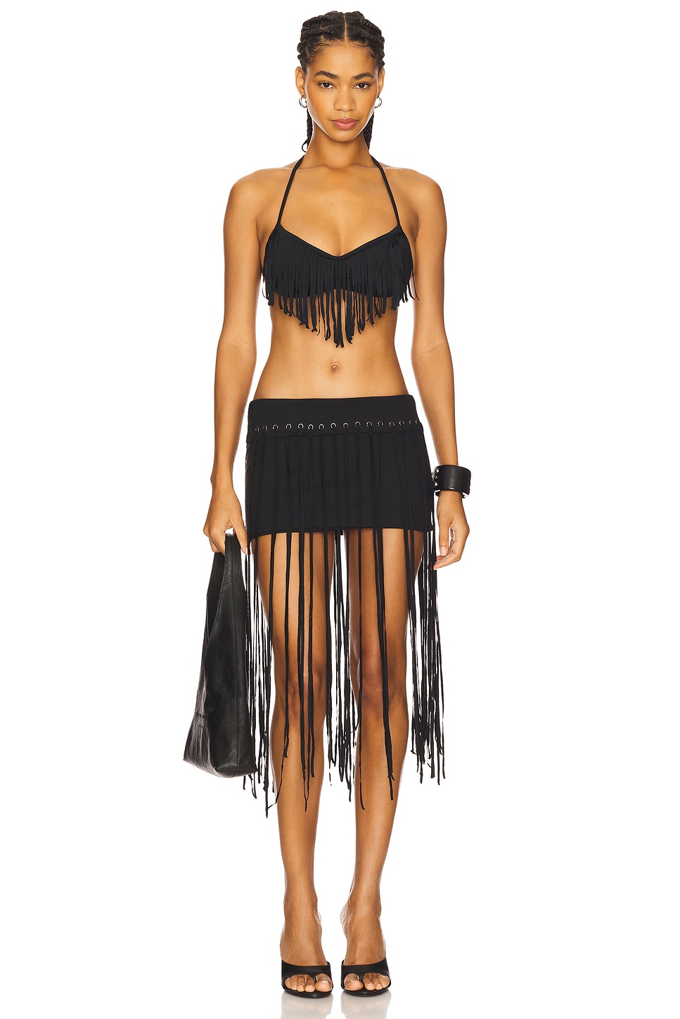 NIIHAI Fringe Swim Skirt thumbnail