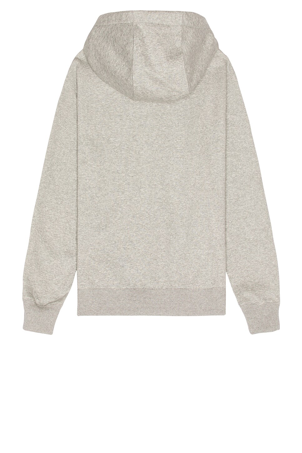 Nike Nsw Club Hoodie in Grey Heather, Matte Silver, & White
