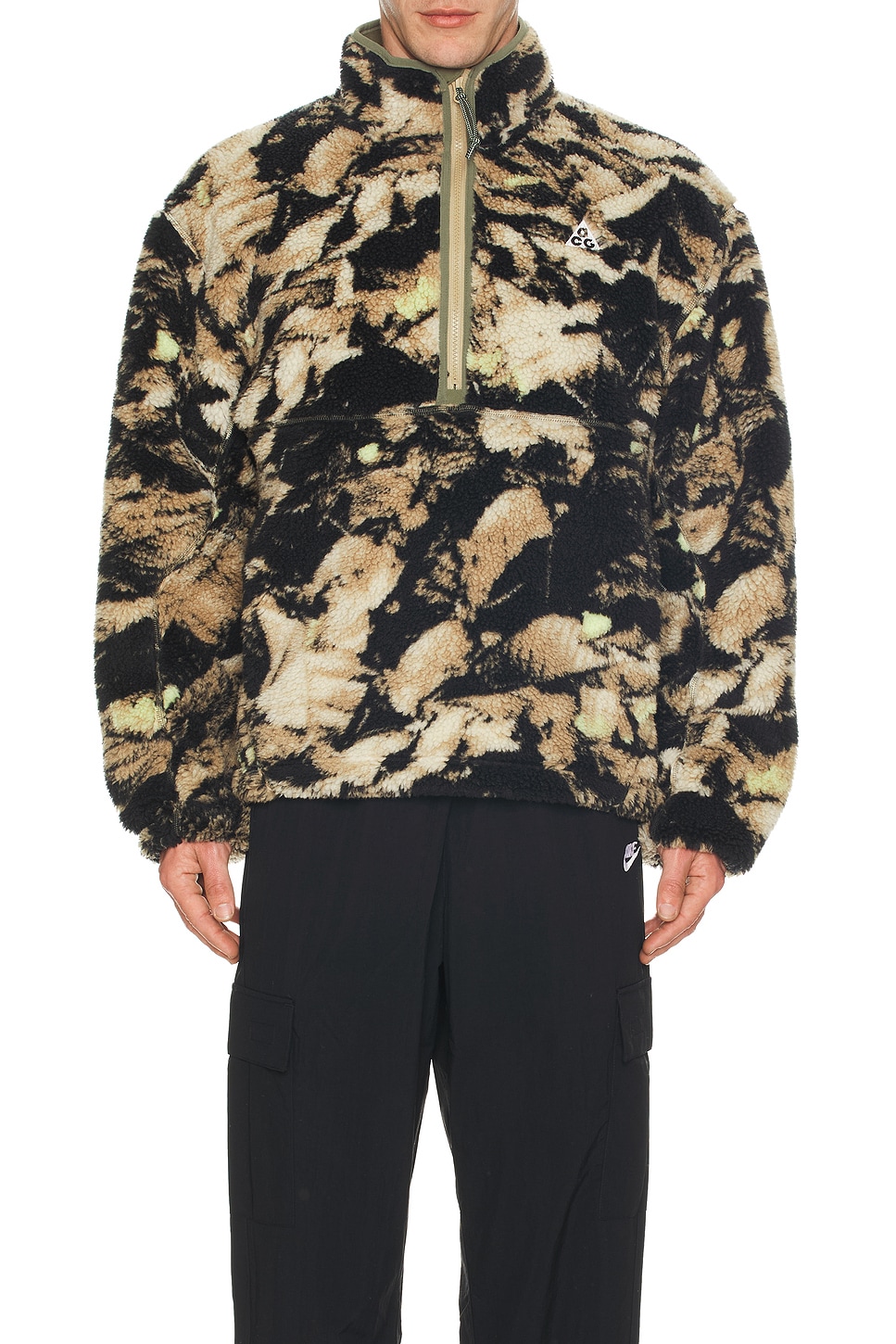 Acg Pullover Quarter Zip Fleece - Thumbnail 4