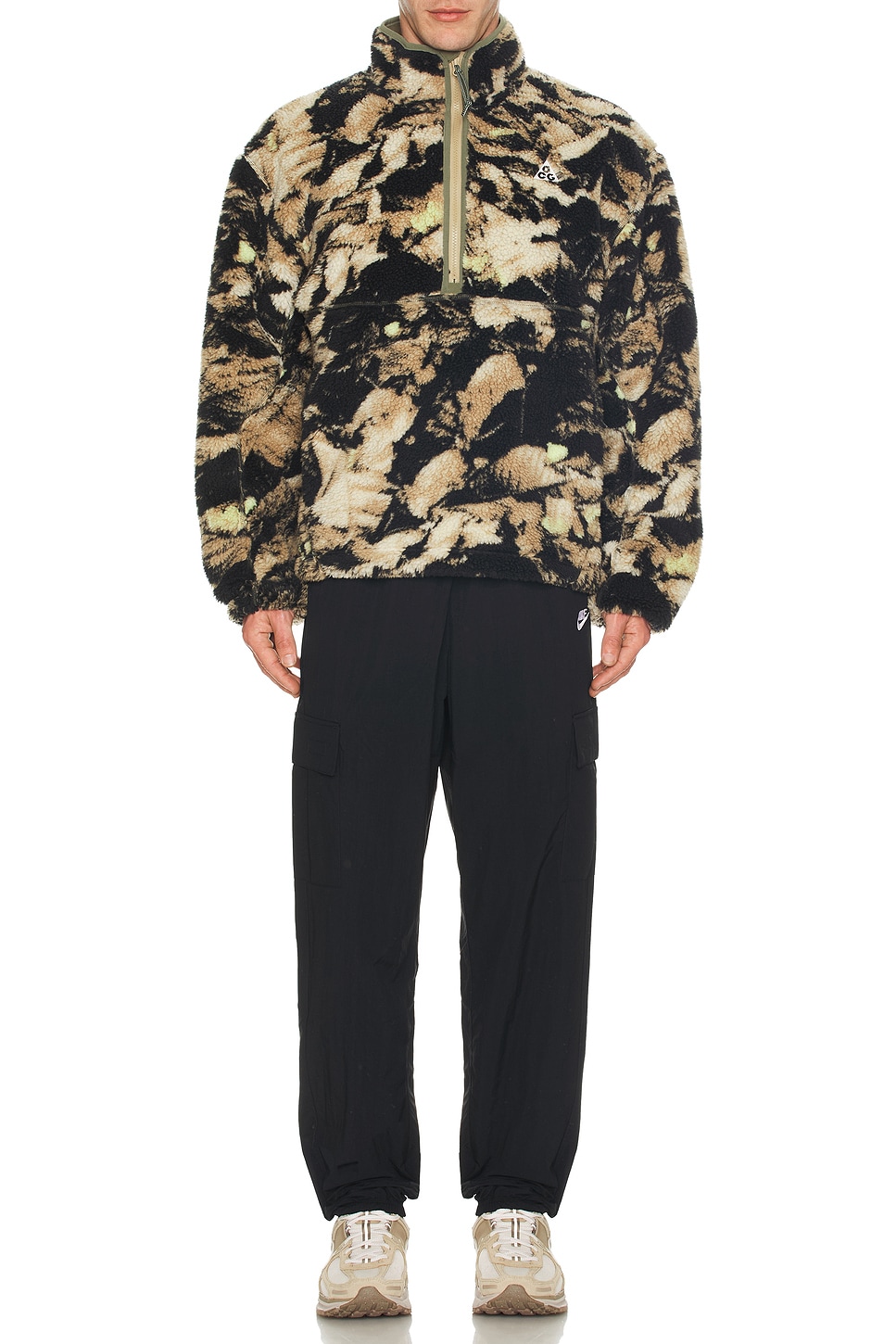 Acg Pullover Quarter Zip Fleece - Thumbnail 5
