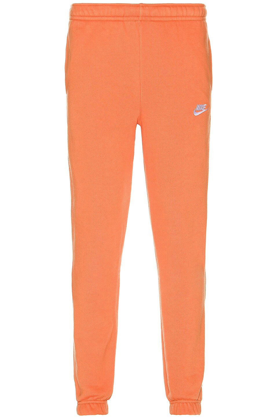 Nike NSW Club Pant in Hot Curry & White