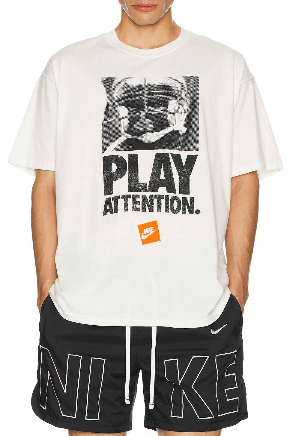 Nsw Max90 Tee in Summit White, Off Noir, P165c - Thumbnail 3
