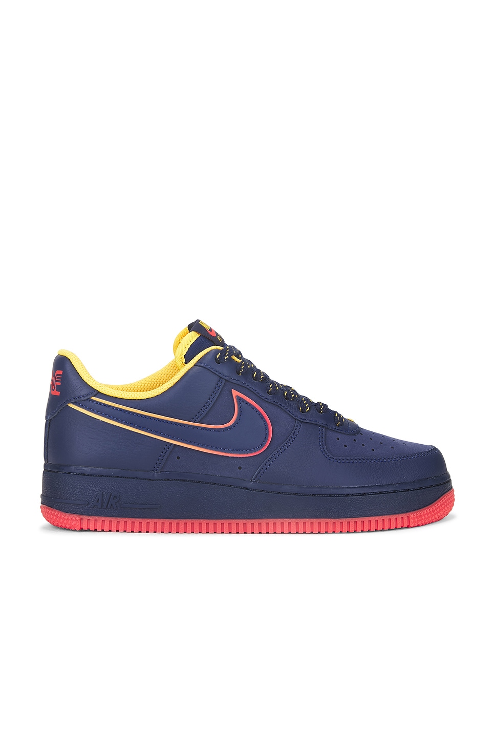 Nike Air Force 1 '07 Lv8 Sneakers in Midnight Navy, Blue