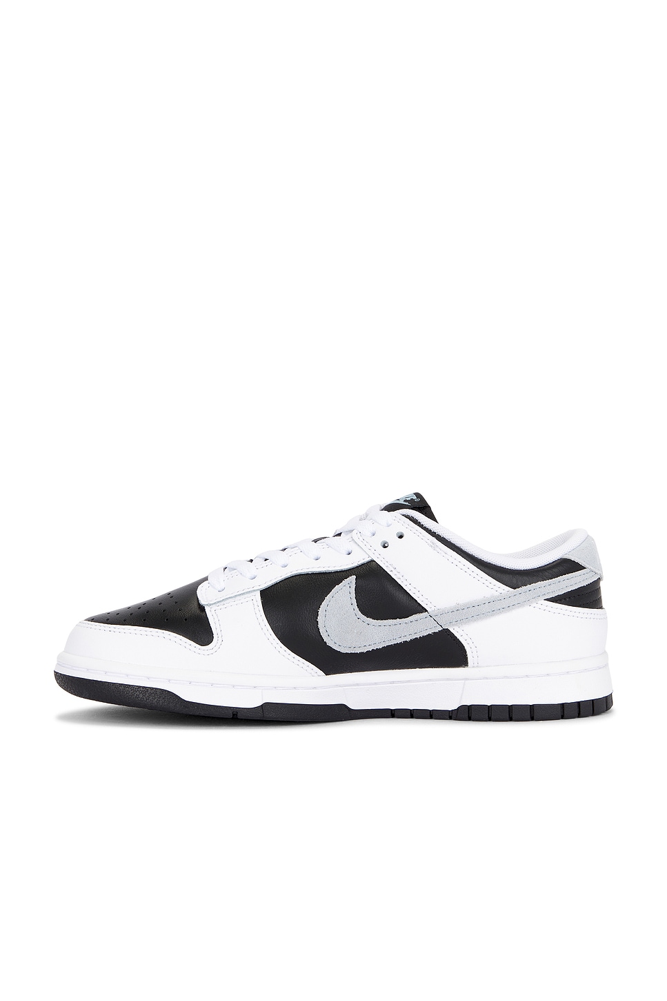 Nike Dunk Low Sneakers in White, Light Armory Blue, White, & Black - Thumbnail 5