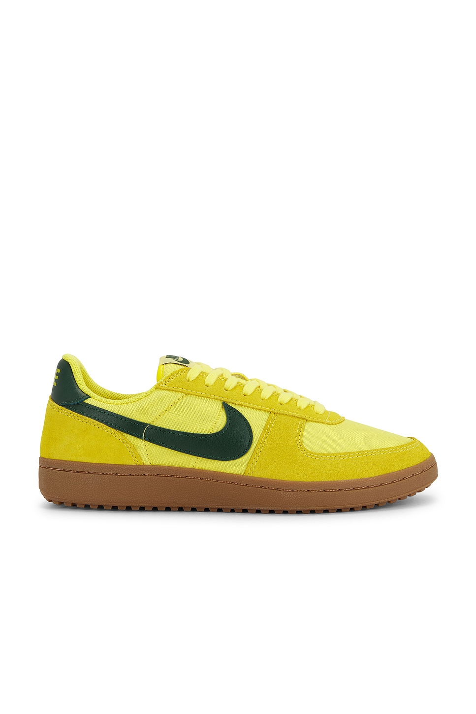 Nike Field General Sneakers in Chrome Yellow, Fir, Gum, Med