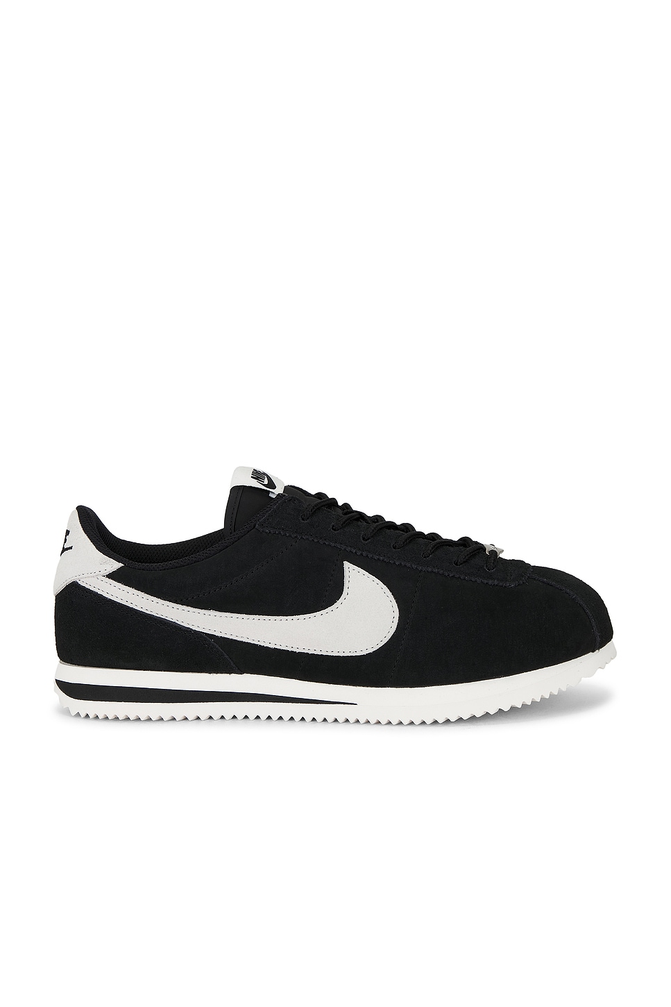 Nike Cortez Premium in Black & Sail | REVOLVE