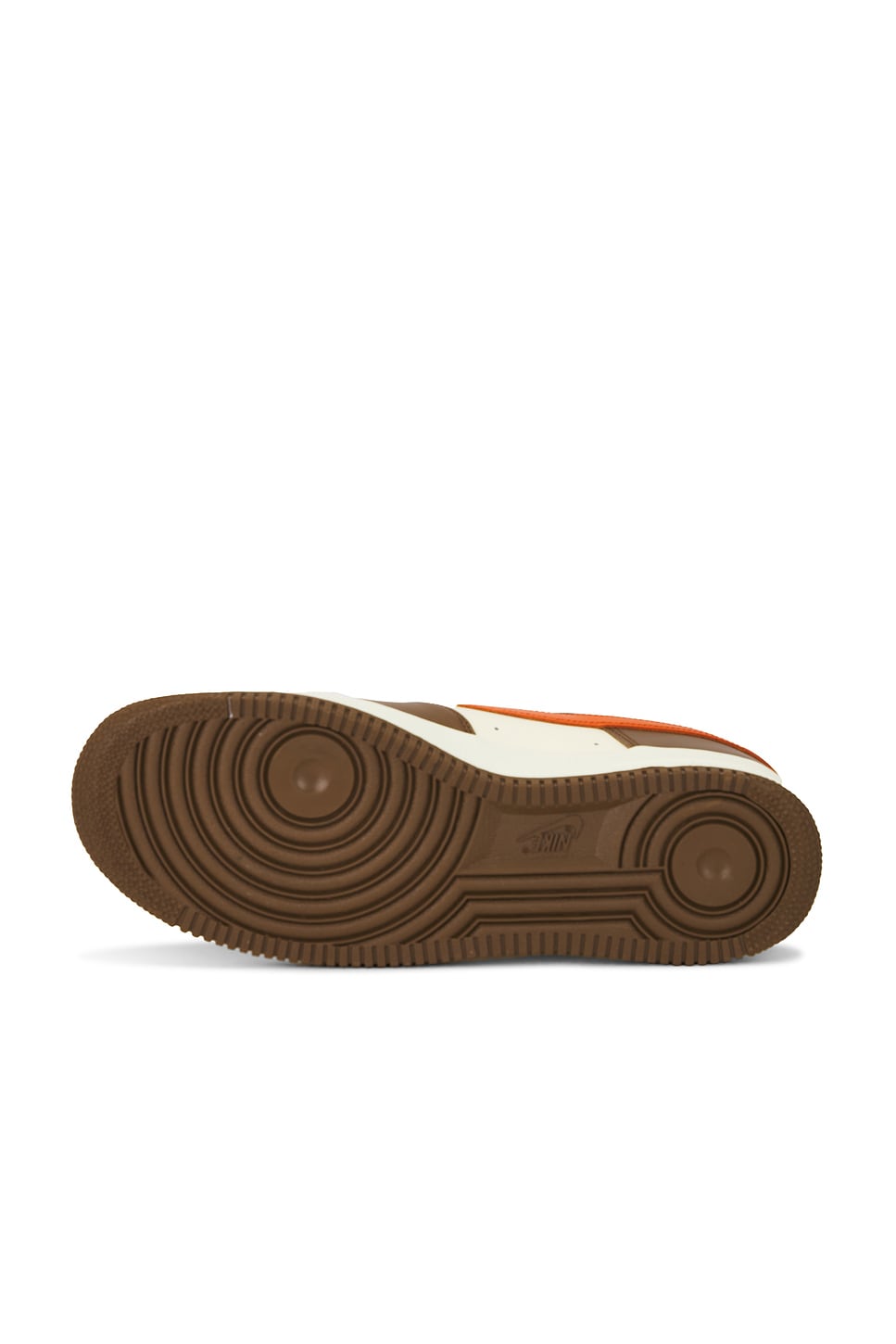 Nike Air Force 1 '07 in Mosswood Brown & Campfire Orange | REVOLVE