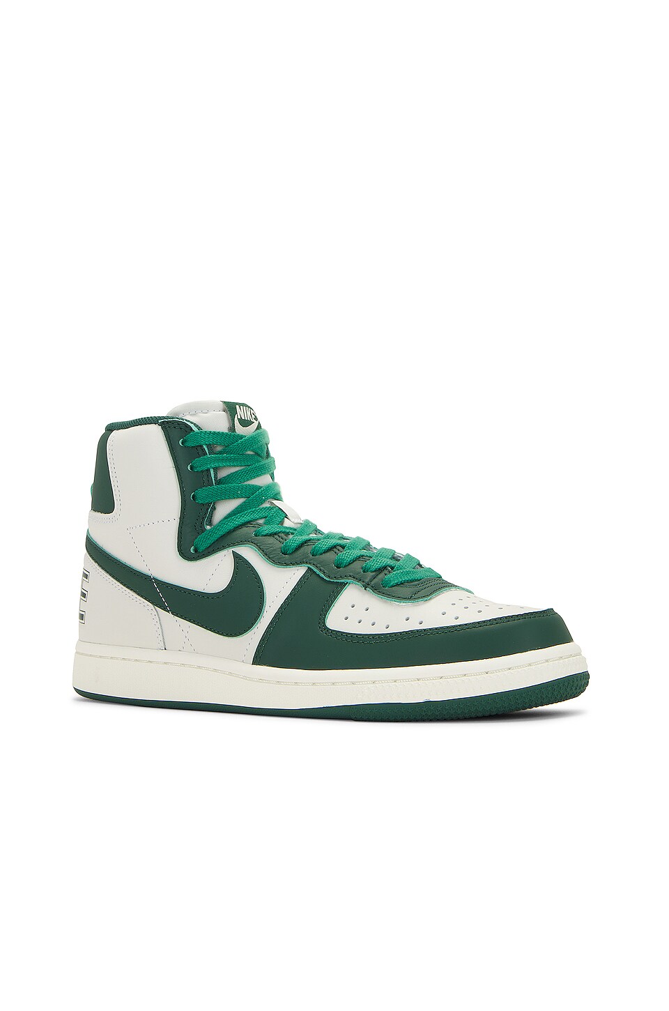 Nike Terminator High Sneakers en Swan, Noble Green, Sail, & Washed Green