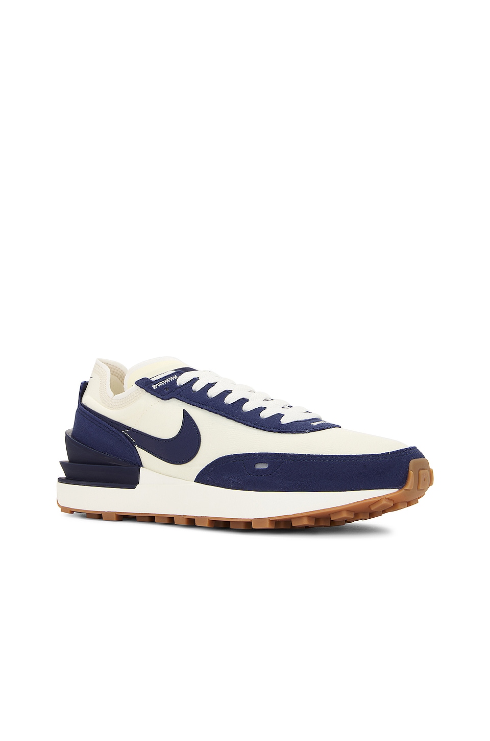Nike Waffle One Se Sneakers in Coconut Milk, Midnight Navy, & Sail