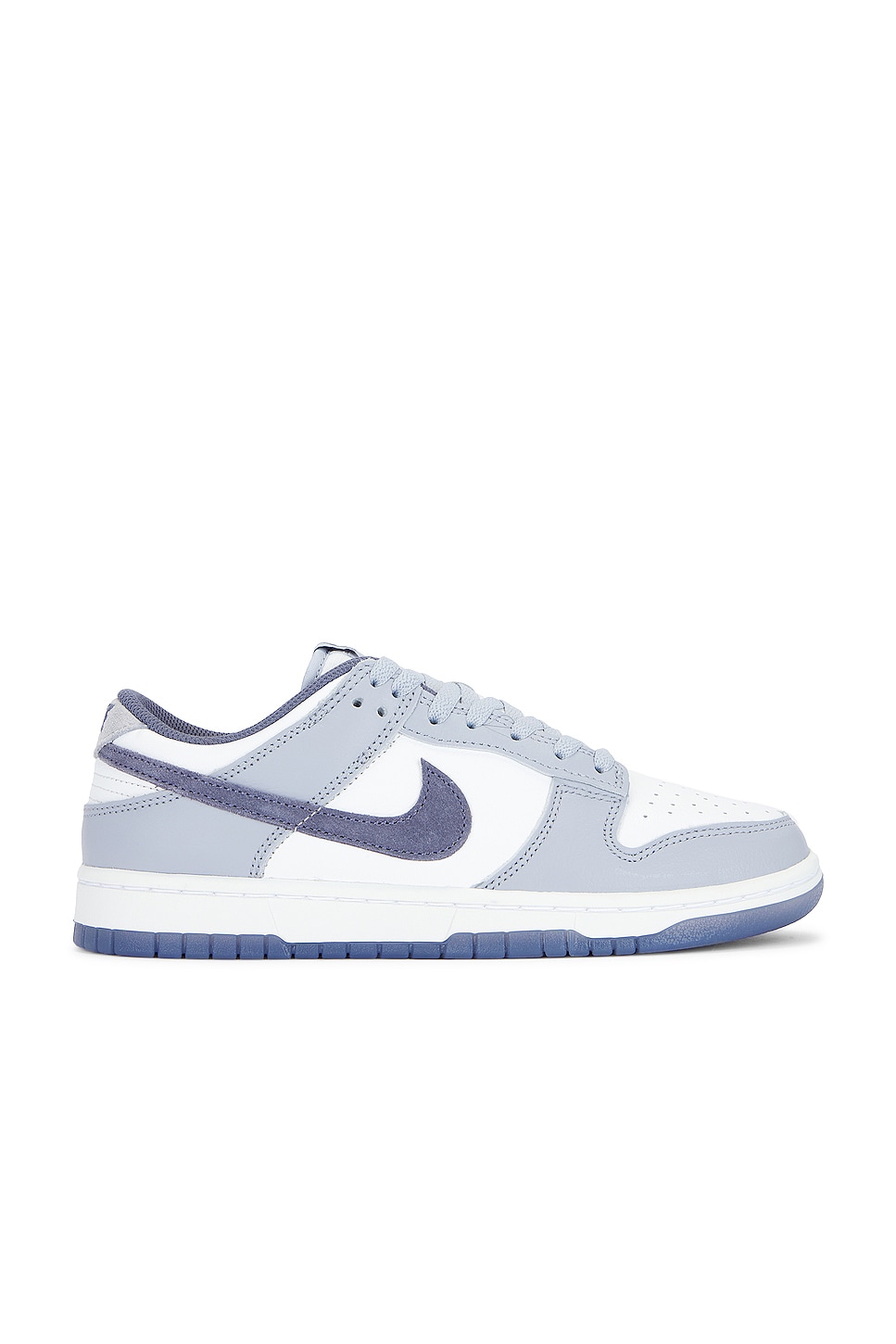 Nike Dunk Low Retro Premium in White, Light Carbon, & Platinum