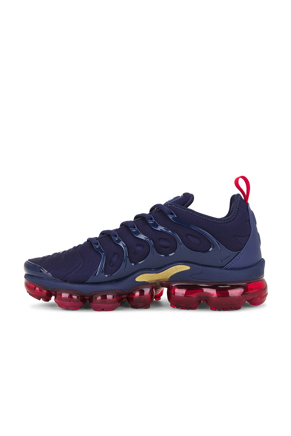 vapormax plus navy gold red