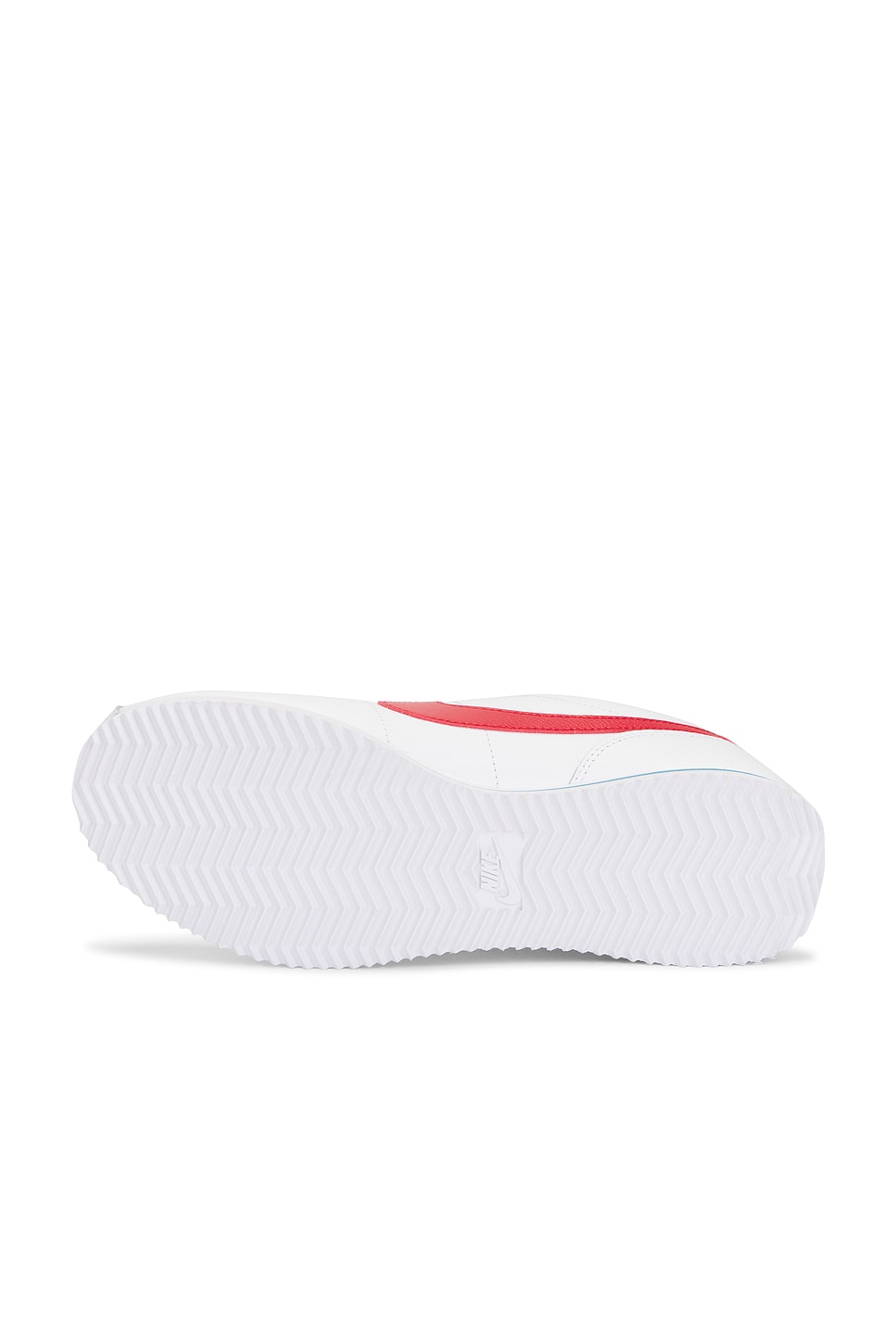 Nike Cortez in White, Varsity Red, & Varsity Blue | REVOLVE