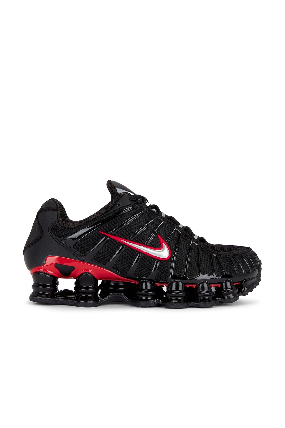 Nike shox metallic best sale