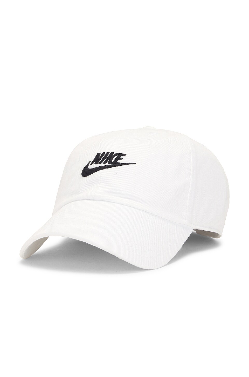 Nike NSW Futura Wash Cap in White & Black