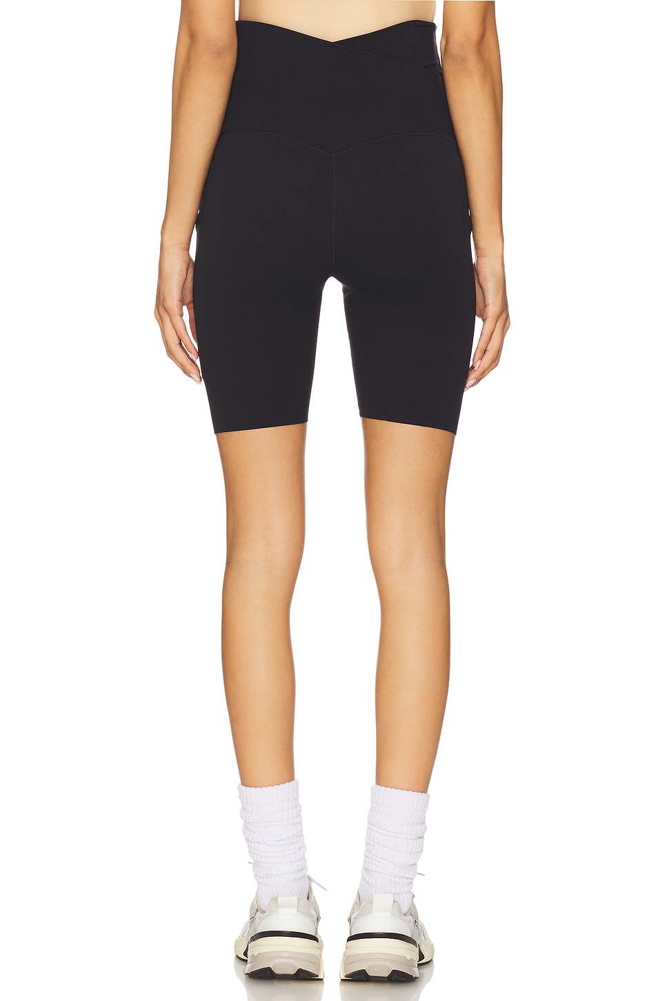 Maternity Gentle-Support 8" Biker Shorts - Thumbnail 4
