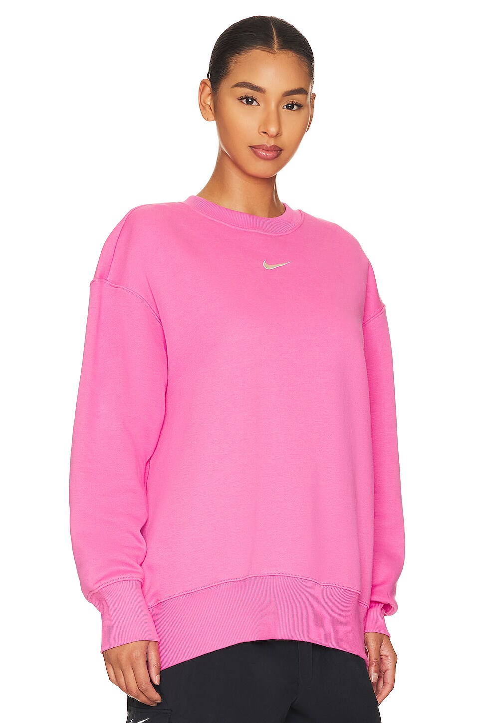 Nike NSW Oversized Crewneck Sweatshirt in Pinksicle & Sail