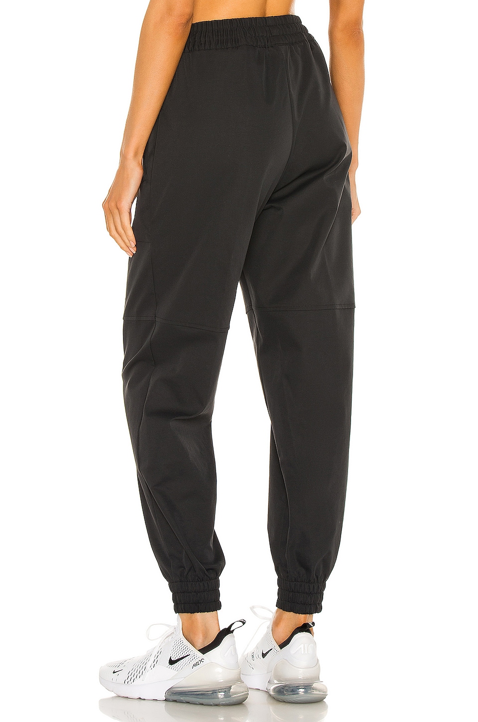 women's woven swoosh trousers