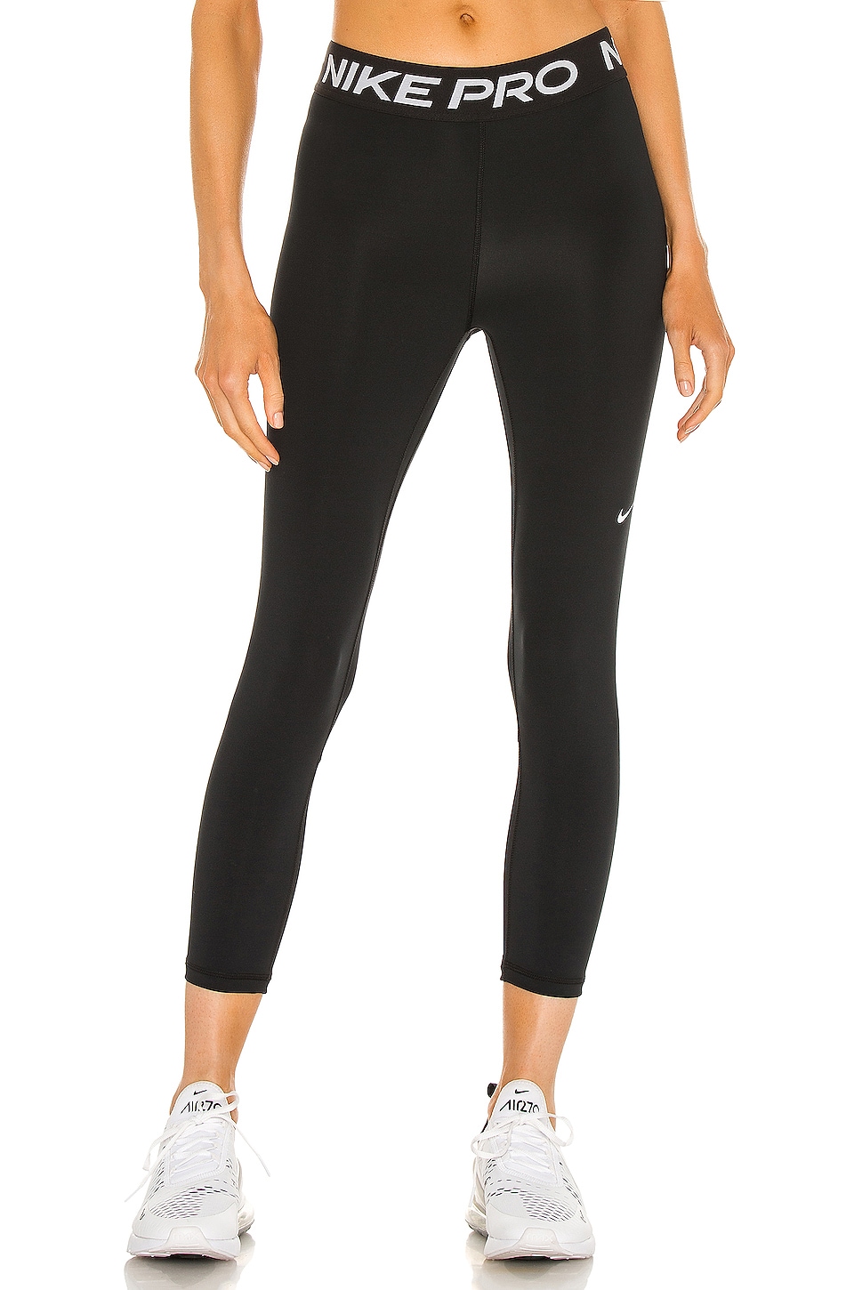 Nike Pro Women's Tight Fit Black Training Leggings (DA0483-013) for sale  online