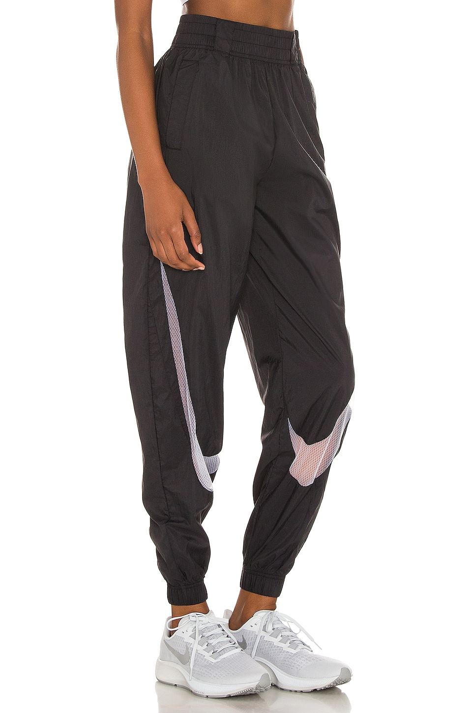 Nike NSW Woven Pant in Black & White | REVOLVE