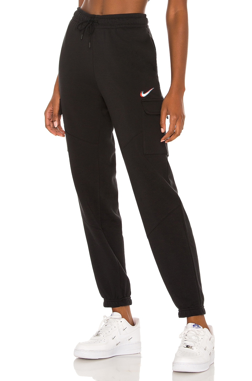 Nike NSW Cargo Loose Pant in Black | REVOLVE