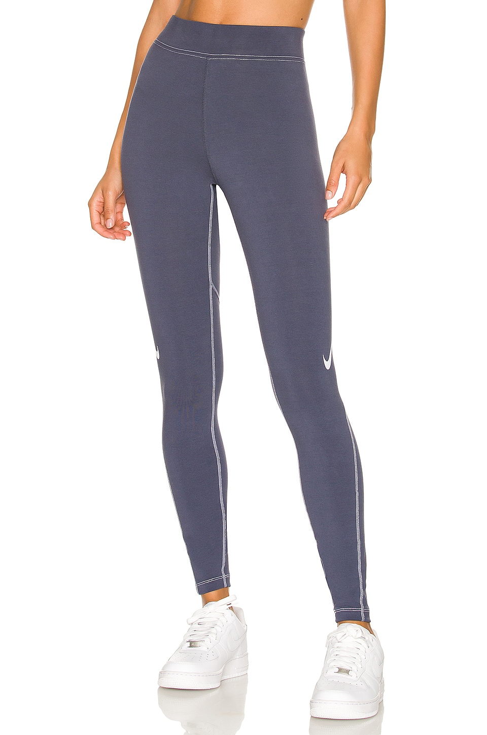 Nike NSW Swoosh Legging in Thunder Blue
