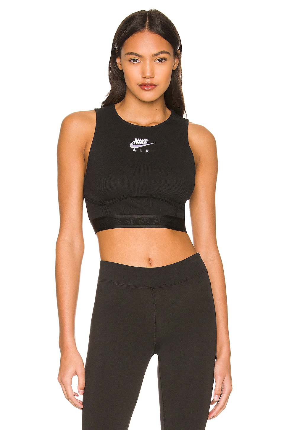Nike Air Rib Tank in Black | REVOLVE