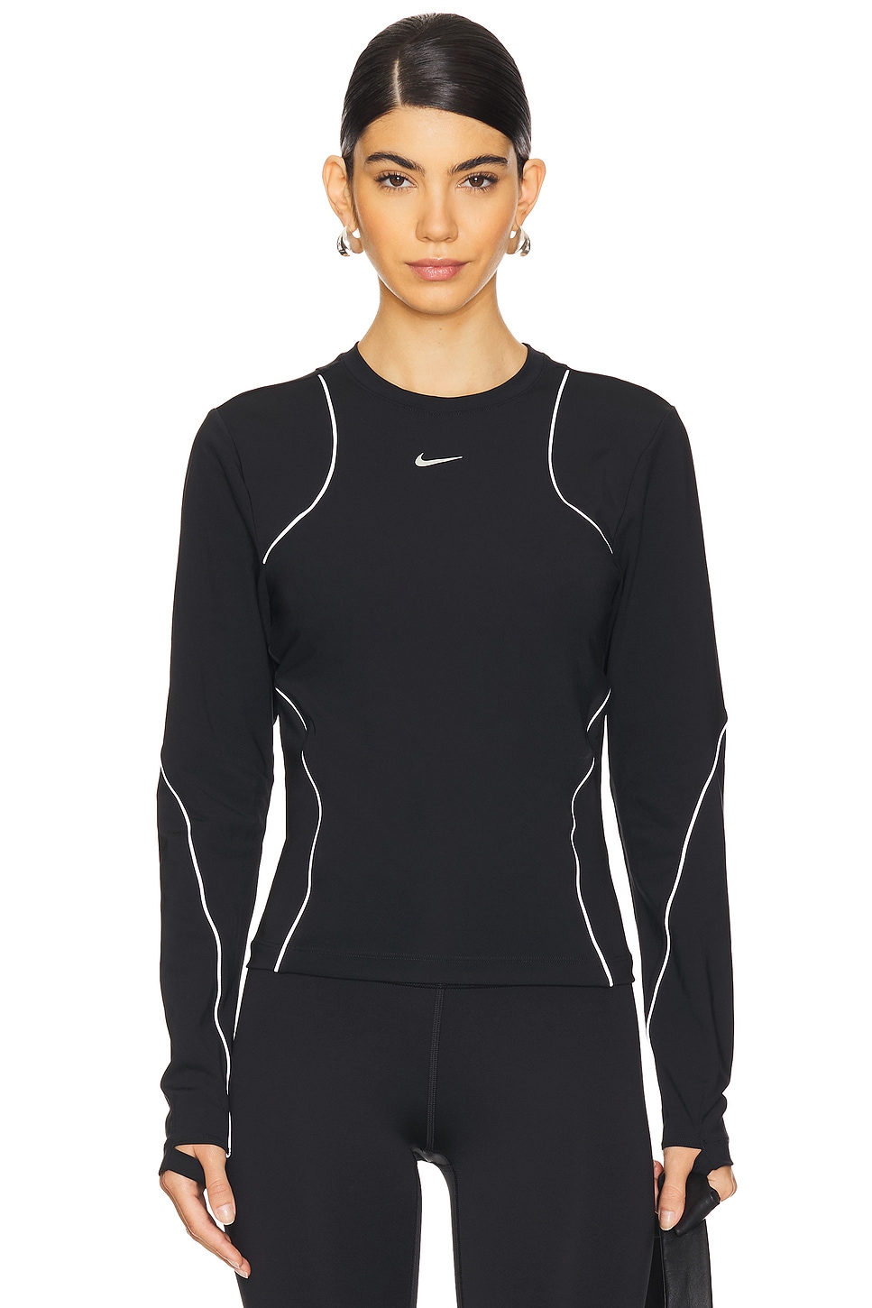 Nike running long sleeve shirt best sale