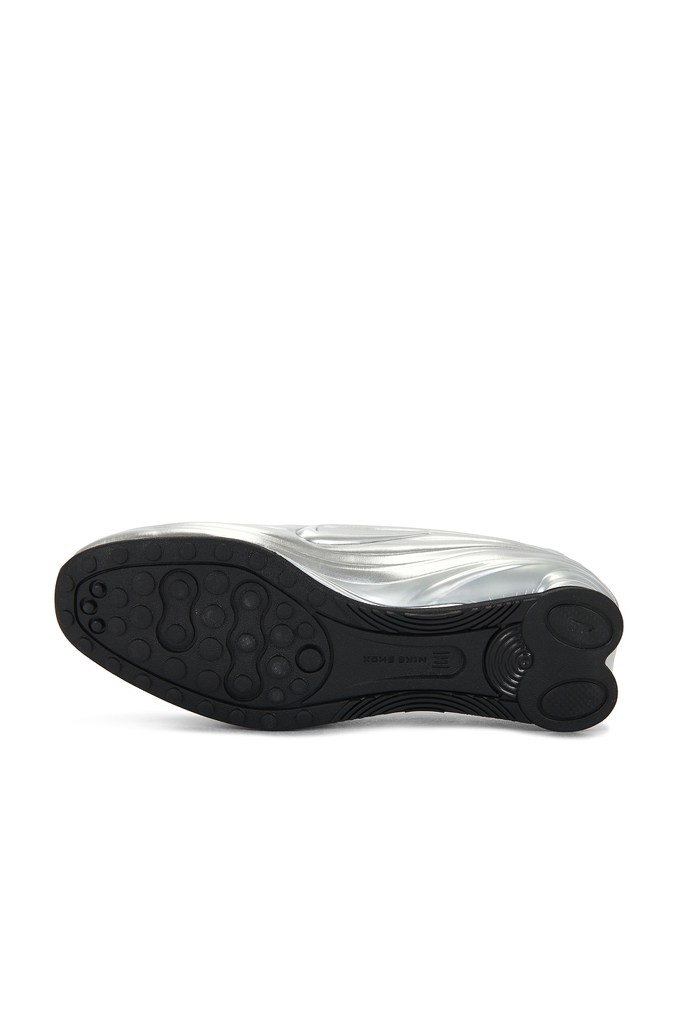 Nike Shox Z Sneaker in Silver, Metallic Silver & Black | REVOLVE
