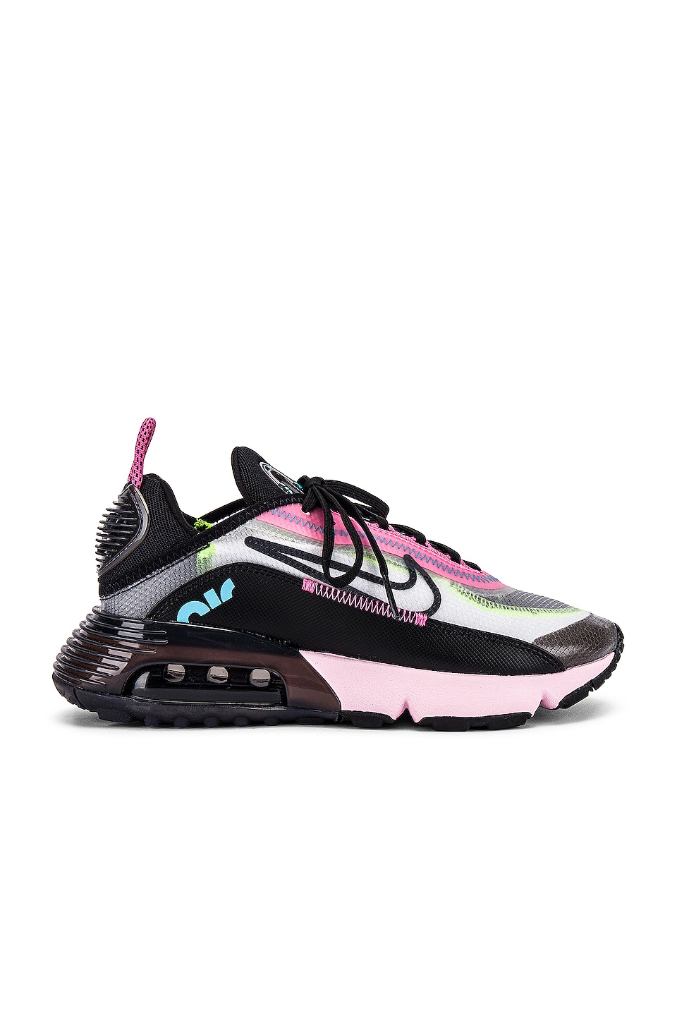 air max 2090 og sneaker in black & pink