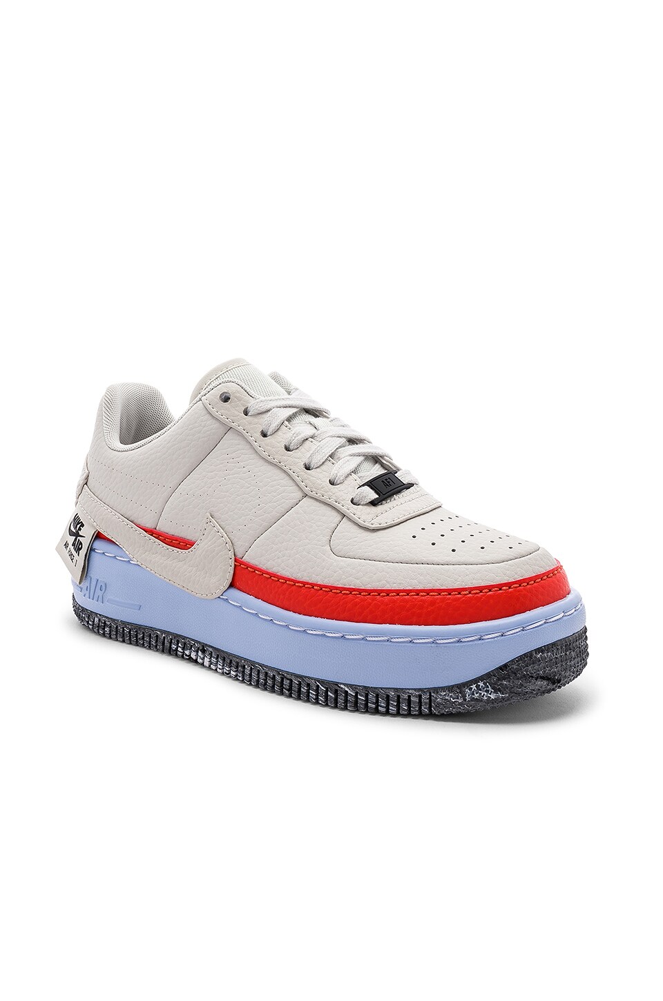 Nike Women's AF1 Jester XX SE in Light Bone & Orange | REVOLVE