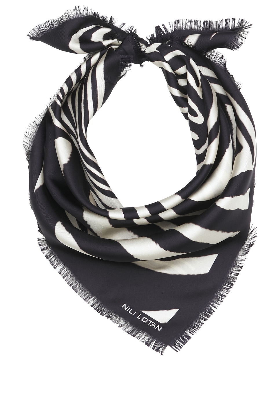 Zebra Twill Scarf - thumbnail 3