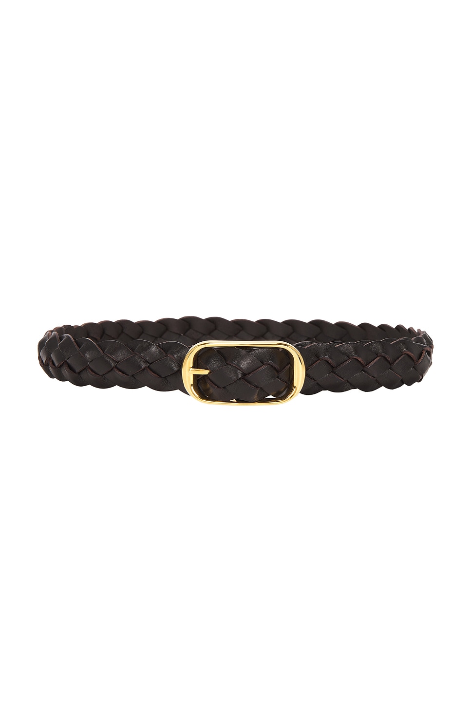 NEW NILI LOTAN women\'s braided reine belt in dark brown Nili Lotan Braided Nili Belt in Black | Lyst Canada main image 4