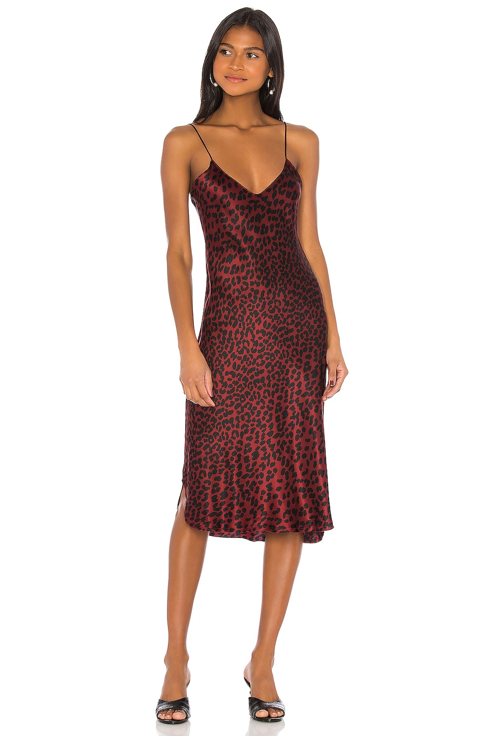 cami dress leopard