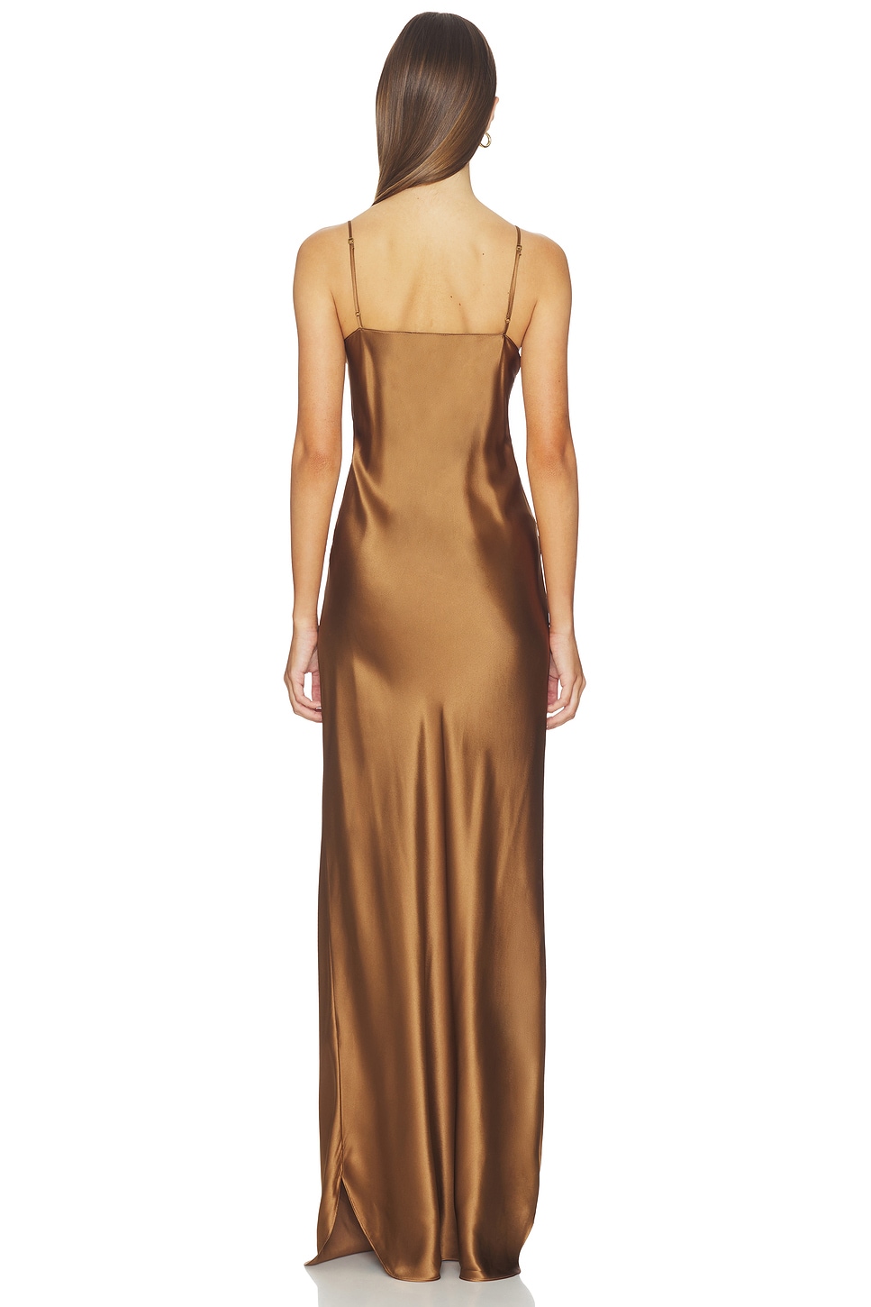 NILI LOTAN Cami Gown in Amber Glaze | REVOLVE