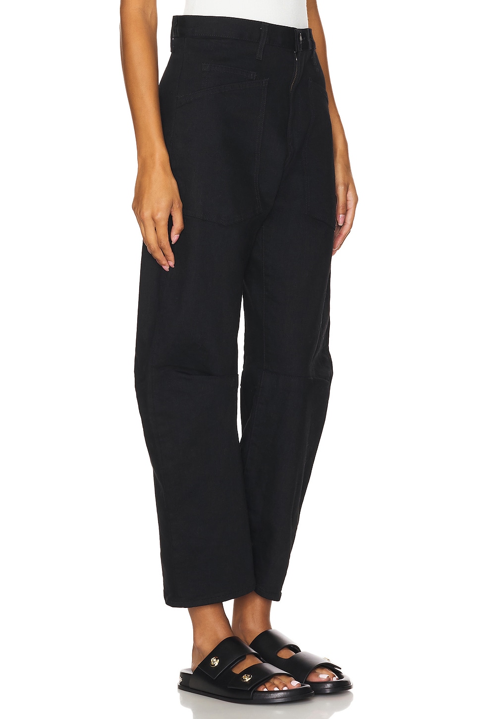 NILI LOTAN Shon Jeans in Black | REVOLVE