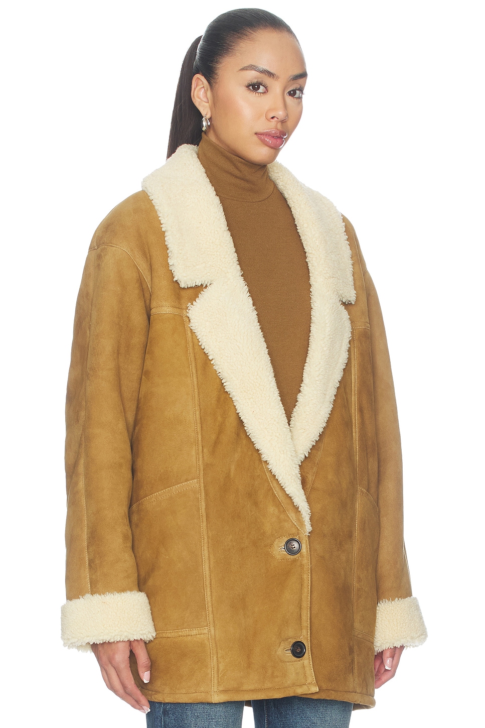 Nili Lotan Noelle Shearling Coat