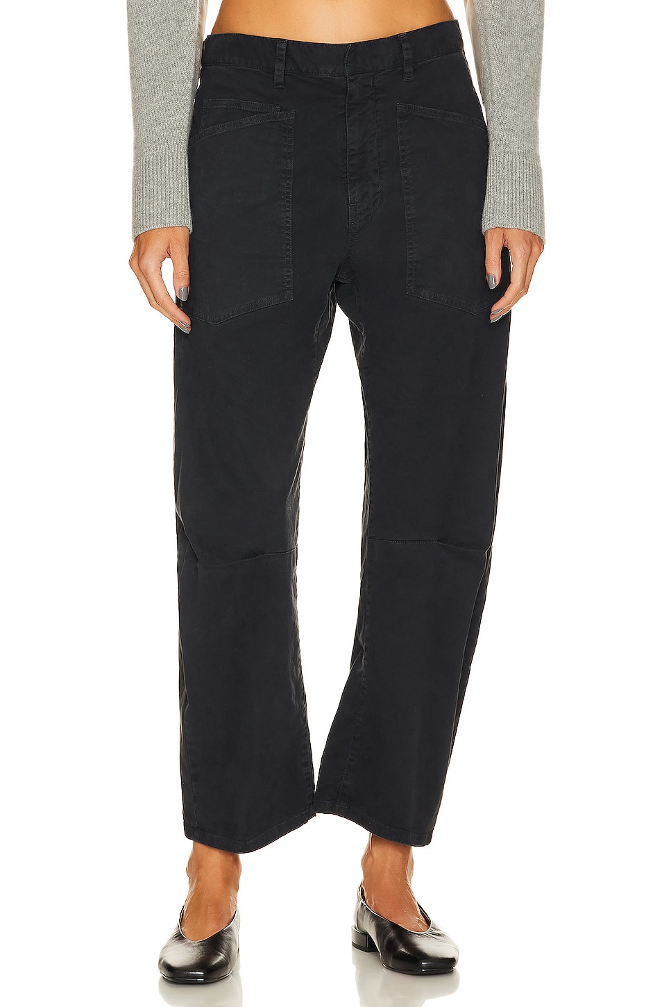 NILI LOTAN Shon Pant in Carbon