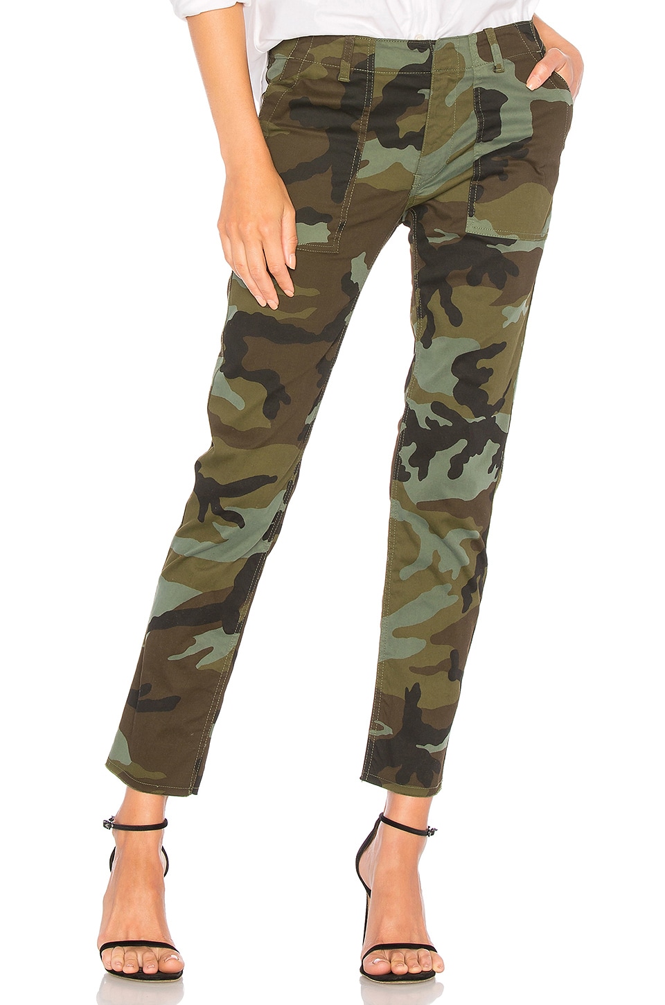 NILI LOTAN Jenna Pant in Fall Green 