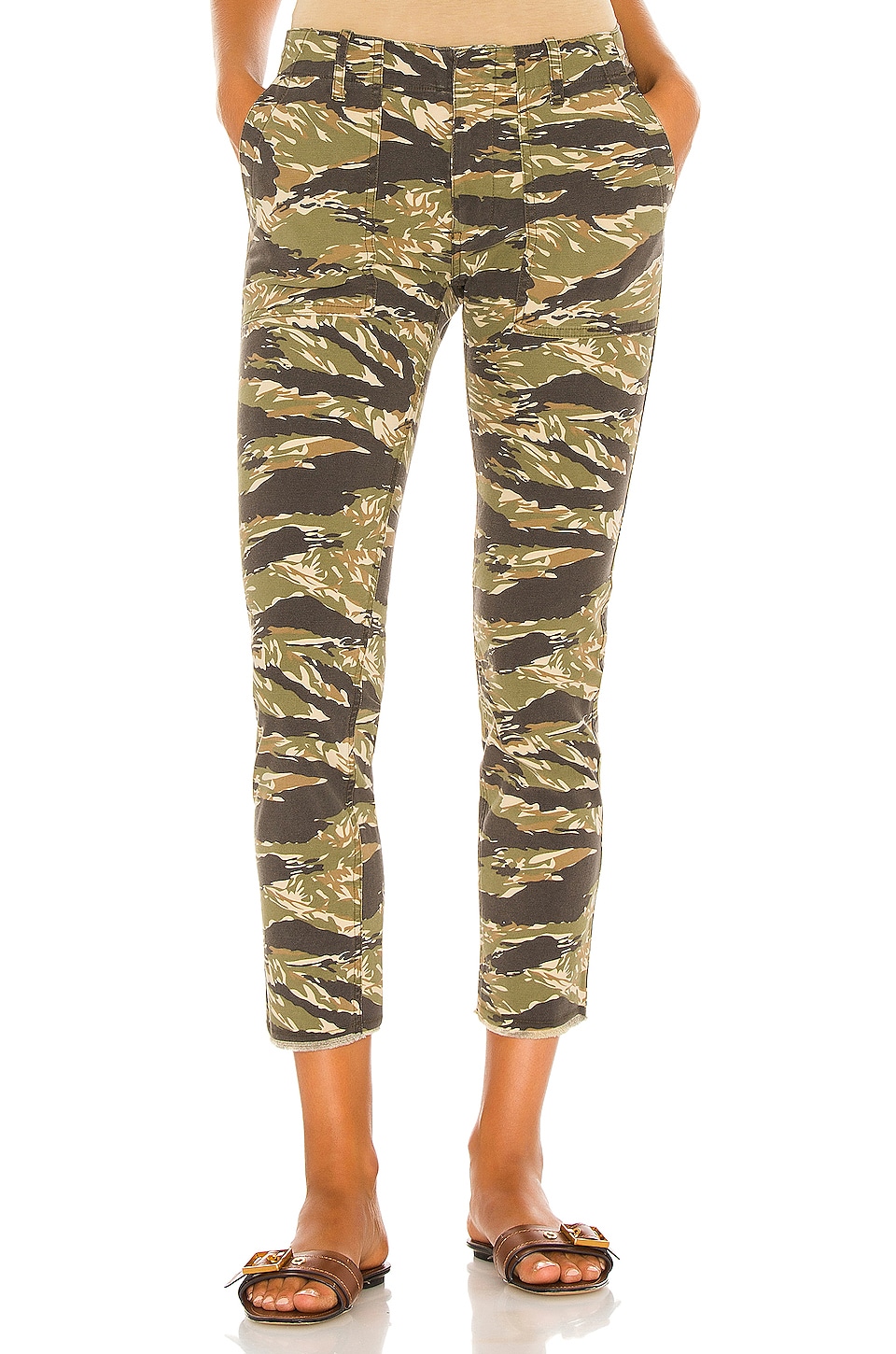 NILI LOTAN Jenna Pant in Tiger Print 